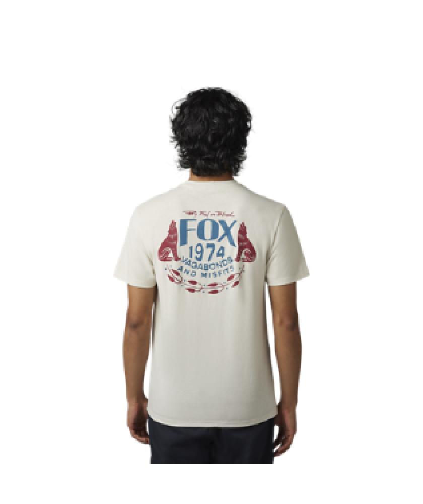 FOX Tees PREDOMINANT SS PREM TEE Vintage White Größe XL