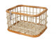 Basil Green Life Rattan L Fahrradkorb 30 Liter natur