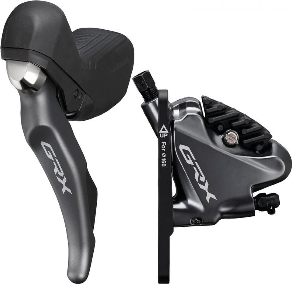 SHIMANO Scheibenbremse GRX RX810/RX810 VR 2-fach Scheibenbremse - Hydraulische Rennrad-Gravel-Bremse