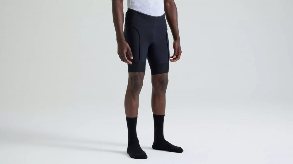 PRIME SWAT LINER SHORT MEN BLK XL - Herren Innenhose mit Polsterung - Bibshort