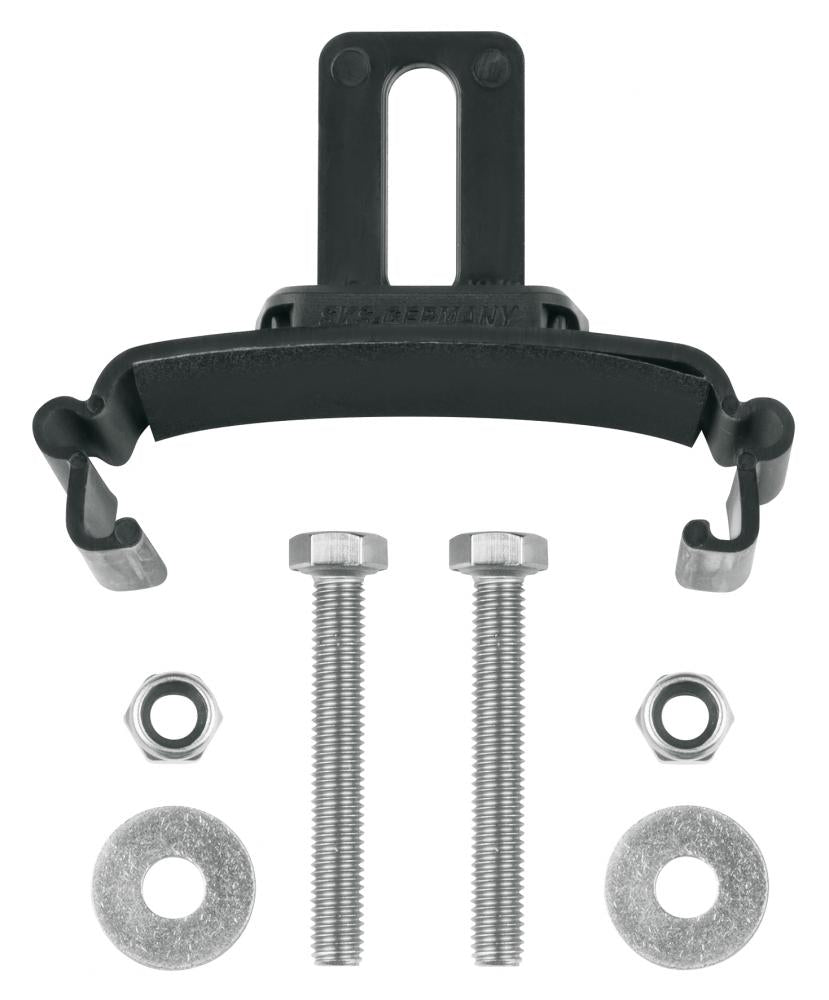 SKS Hightrek 2.0 Befestigungssatz für hinteres Schutzblech, schwarz, Modell 698618, für optimale Montage