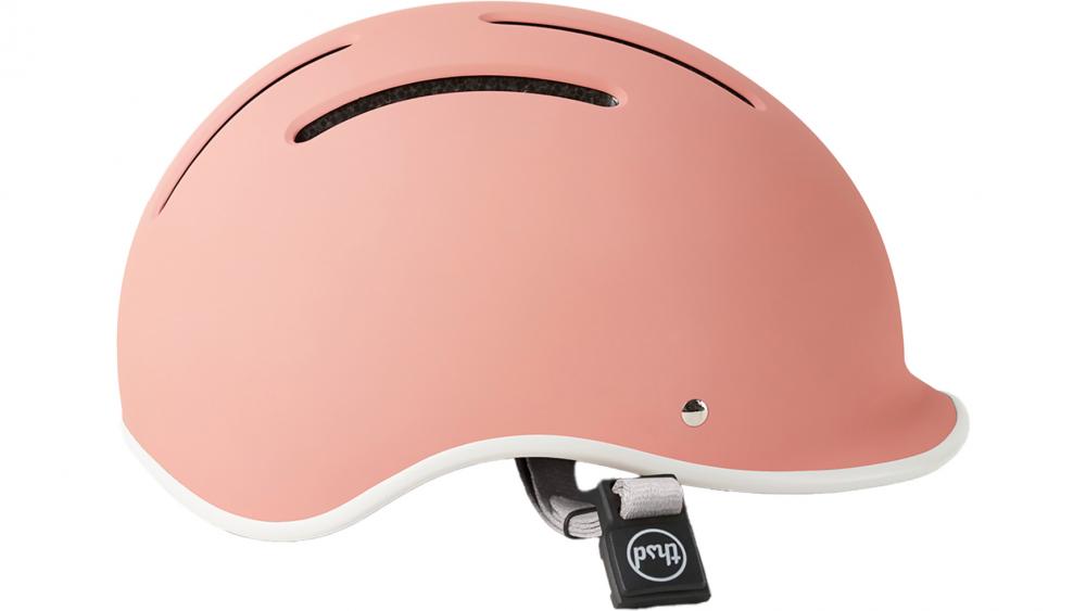 Thousand JR Kinderfahrradhelm Power Pink XS 49-53 cm - ABS-Hartschale mit EPS-Innenschale, verstellbares Einstellsystem, 6 Belüftungsöffnungen
