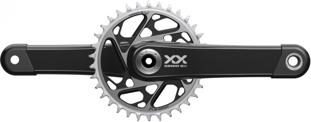 SRAM XX SL Eagle T-Type Kurbelgarnitur 170 mm / 168 mm - ultraleichte Carbon-Performance für 1x12