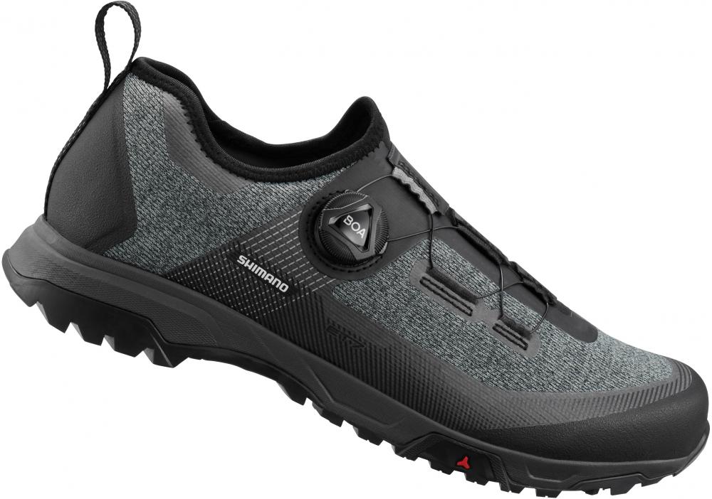 SHIMANO Fahrradschuhe ET701 Herren/Damen MTB FLATPEDAL Fahrradschuhe 41 Schwarz