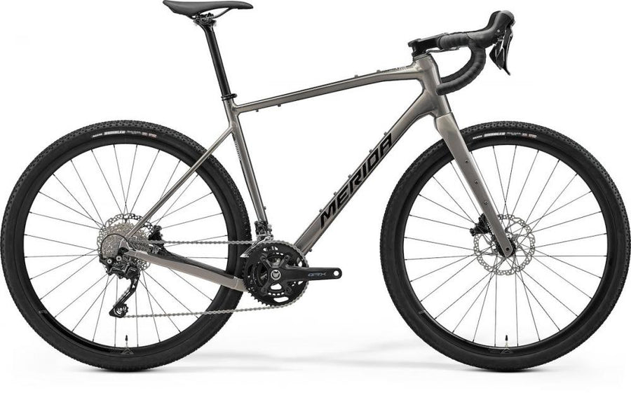 Merida SILEX 400 warm slate grey(black) S grau - vielseitiges Gravelbike für Abenteuer