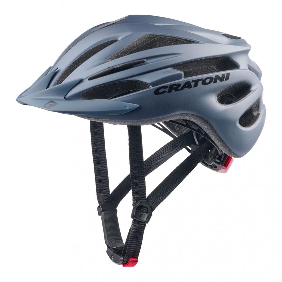 CRATONI Pacer Junior Kinder-Fahrradhelm Midnight Grey Matt S-M 54-58 cm
