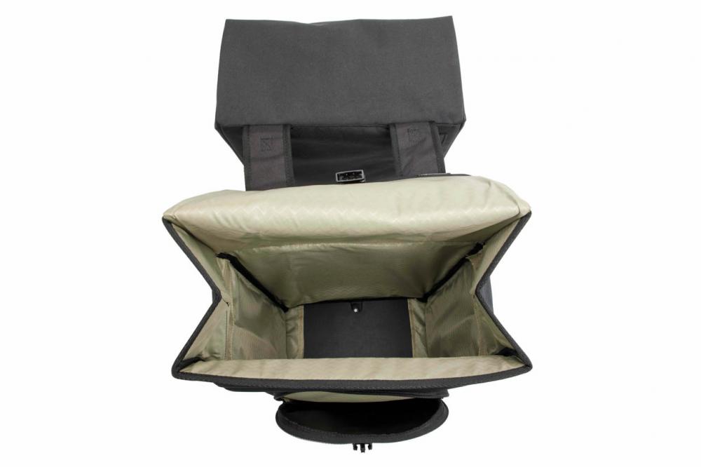 New Looxs Doppelpacktasche Tulum Black Black - geräumige, wassabweisende Fahrradtaschen