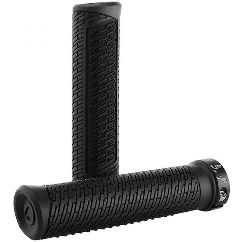 Procraft Lenkergriffe Standard Pro 136 mm Schwarz/schwarz - leichter Grip mit Top-Dämpfung