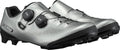 SHIMANO Fahrradschuhe XC703 Herren/Damen MTB SPD Größe 47 Silber - XC-Schuh für Cross-Country