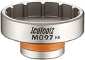 IceToolz Innenlagerwerkzeug silber, 12 Zähne, für Sram DUB, RaceFace Cinch, Rotor BSA30.