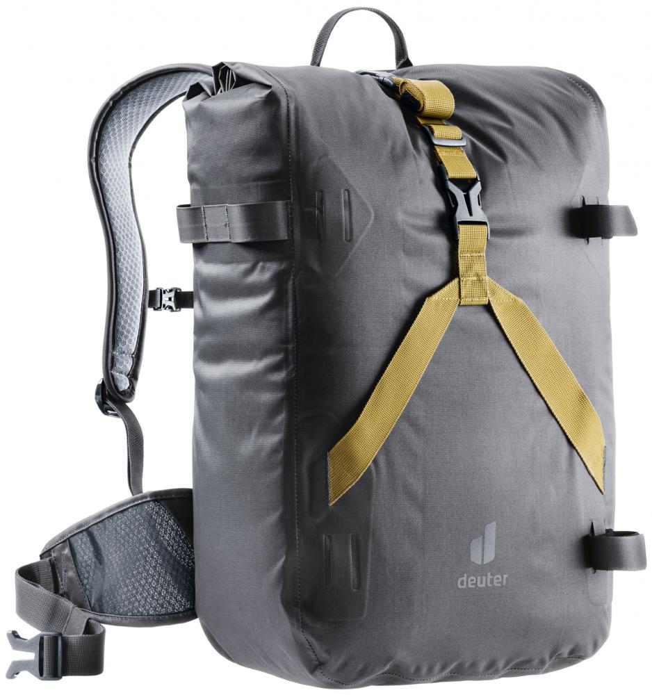 Deuter Amager 25+5 Fahrradrucksack Wasserdicht Graphite - 25 Liter Volumen mit Laptopfach