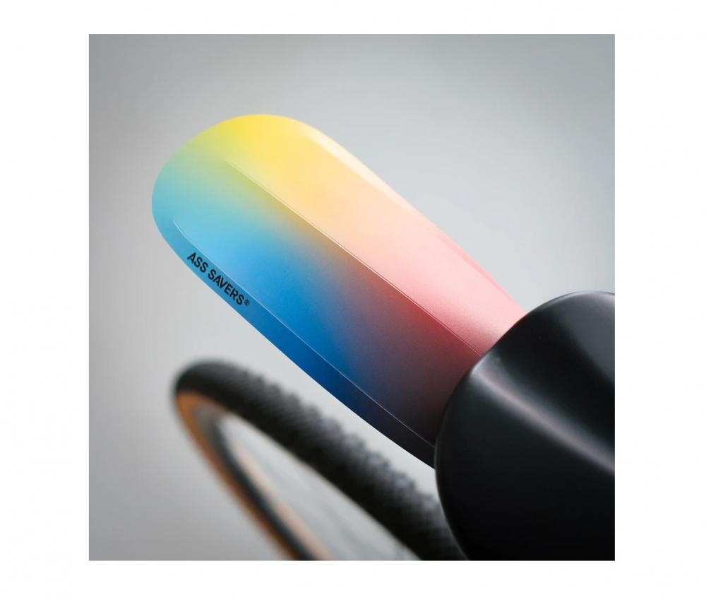 Ass Savers ASR-1 Regular Spektrum Spritzschutz  Leichter, werkzeugfreier Hinterrad-Schutz für Rennrad, Gravel und Singlespeed, passend für 2335 mm Reifen, patentiertes FLIP-TIP