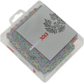 SRAM Kette XX1 Eagle Hollow Pin rainbow - 12-fach, 126 Glieder, inkl. PowerLock