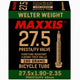 Maxxis WelterWeight Schlauch 27,5 x 1,90-2,35 Zoll - 50/60-584, SV 36 mm