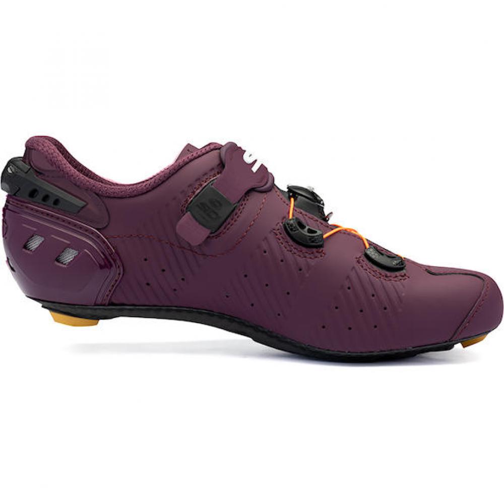Sidi ROAD Wire 2S wine 42,5 weinrot - Rennradschuh mit maximaler Kraftübertragung