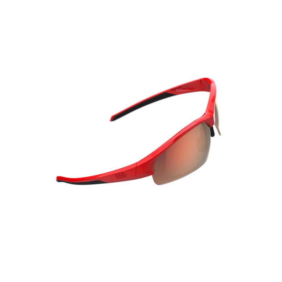 BBB Cycling BBB Sportbrille Impress Small Größe S blau - kompakte Radbrille für schmale Köpfe