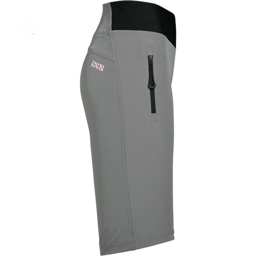 IXS Sports Division iXS Carve Hip-Hugger Women Shorts 36 graphite - maximaler Tragekomfort auf dem Trail
