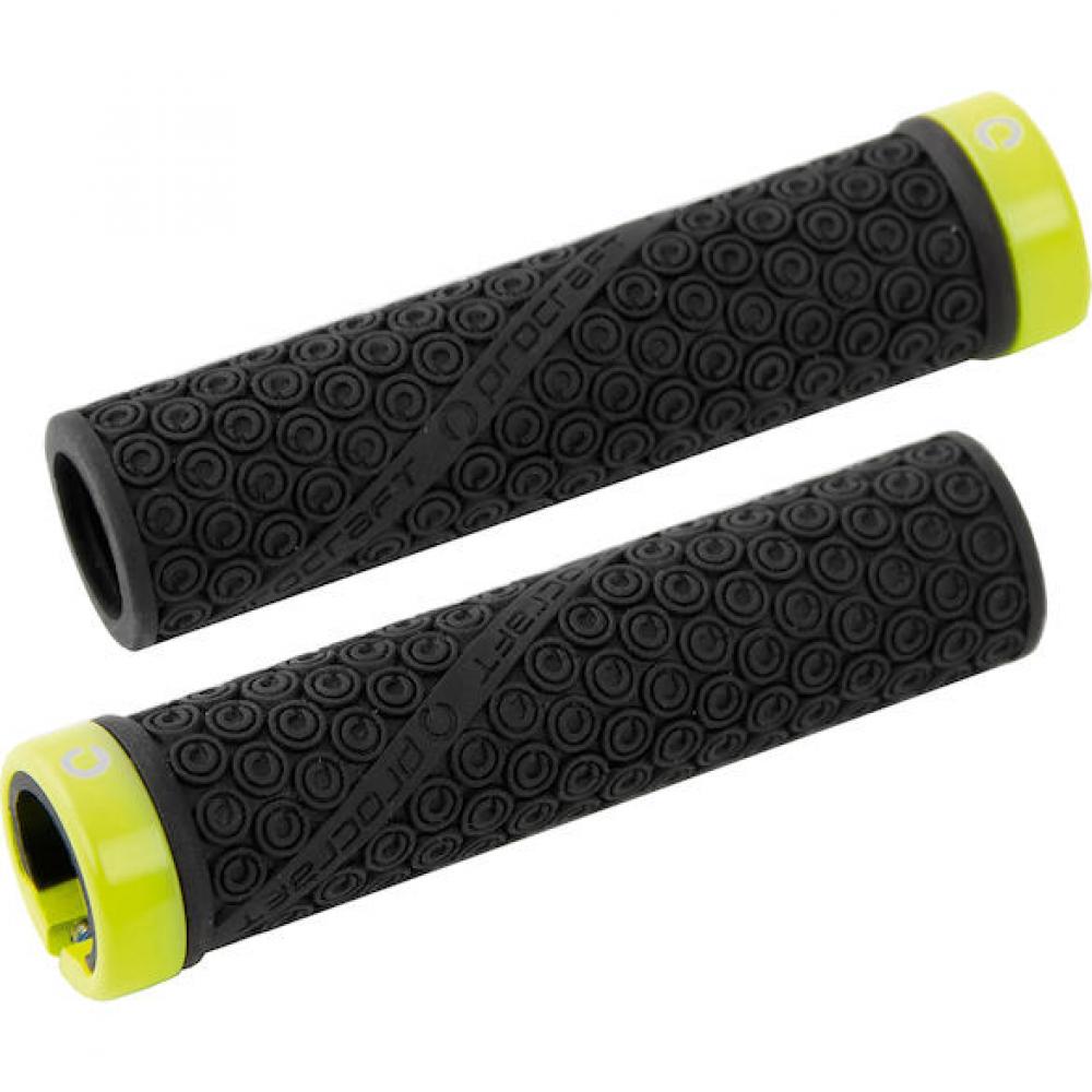 Procraft Lenkergriffe Sport 135 mm Schwarz/Gelb - Sportlicher Allround-Griff mit hohem Grip