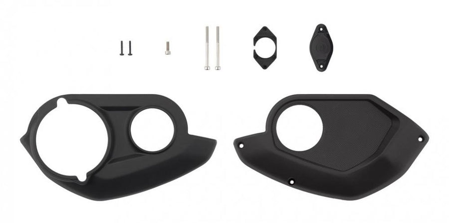 Haibike TRK ALLTRACK Motorabdeckung Set mit Motorabdeckung Ladeanschl Schraube