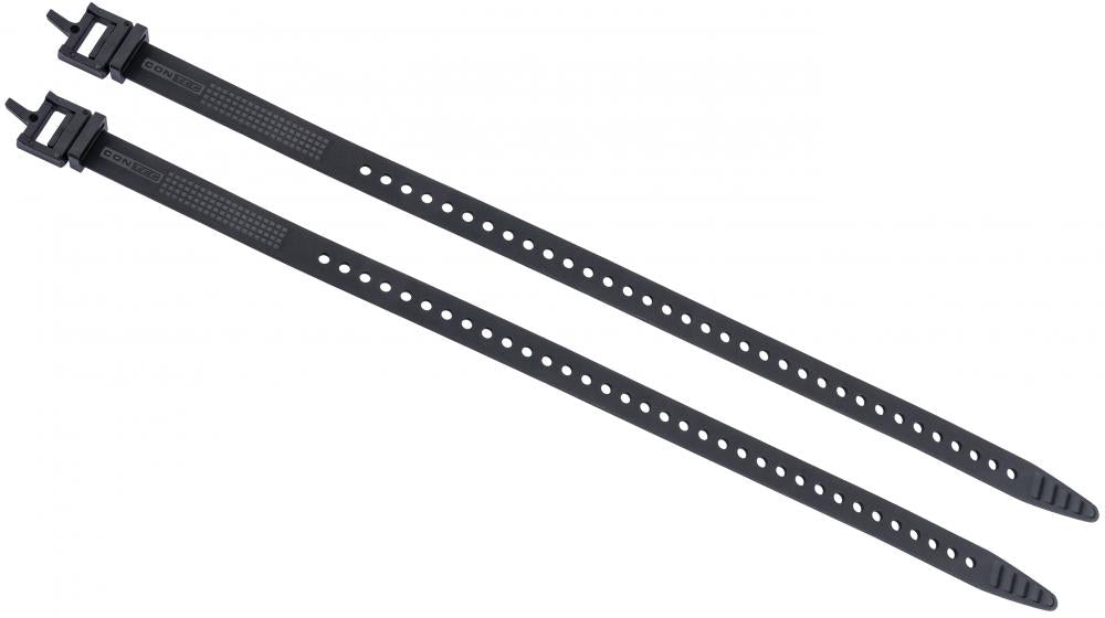 CONTEC Fixstrap Spanngurte Größe L 19 x 500 mm schwarz 2er-Set