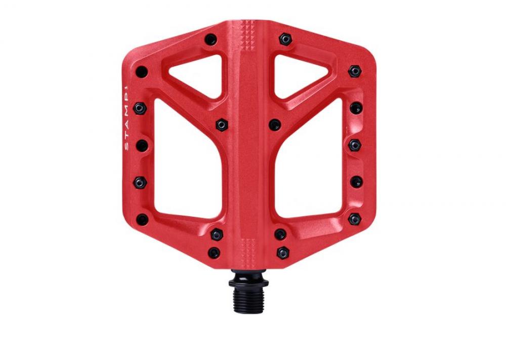 Crankbrothers Plattform-Pedal Stamp 1 Gen 2 Large red