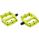 Procraft Pedale Small Grip Essential Kunststoff 102 x 100 mm Lime - kompakte Flatpedals mit Top-Grip