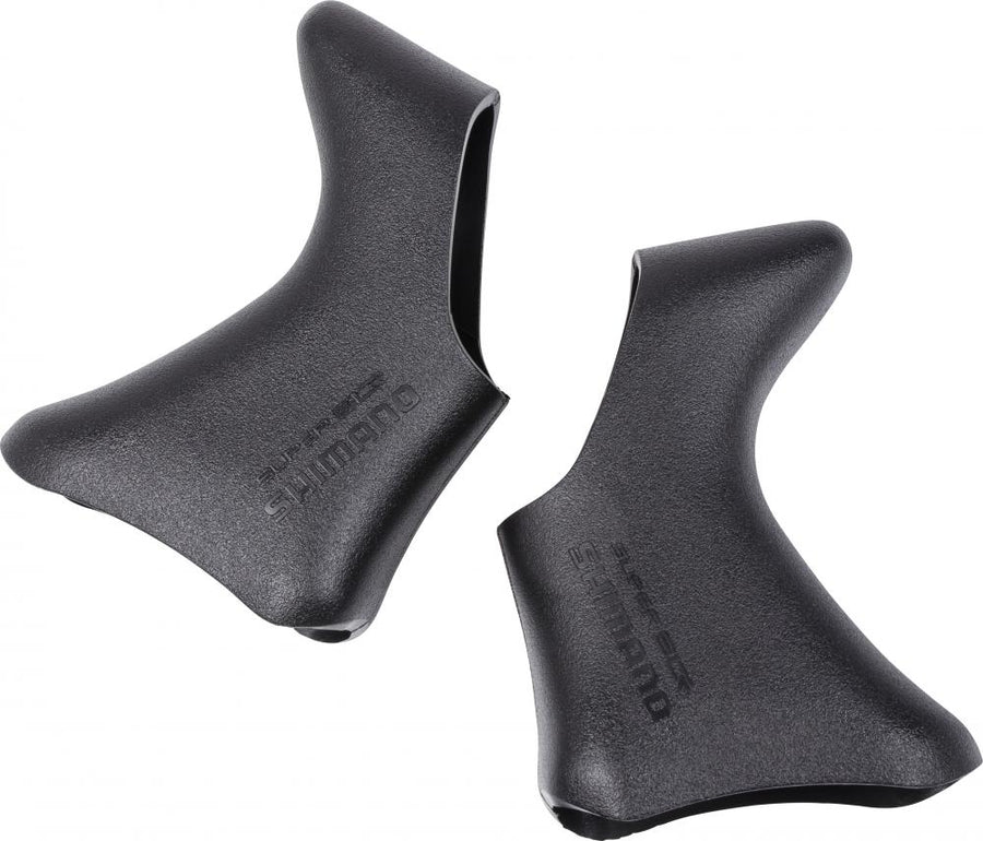 SHIMANO Griffgummi BL1055 1 Paar schwarz - Komfortabler Ersatz für Bremshebel