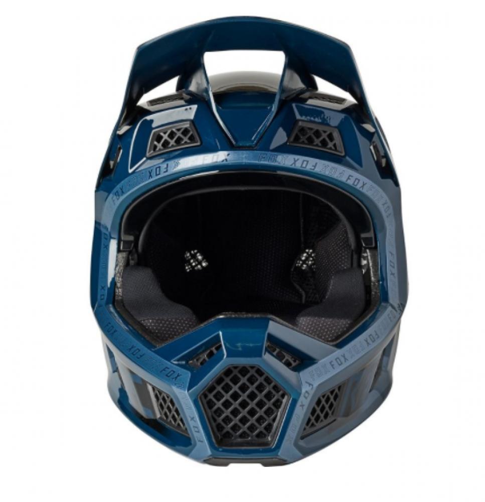FOX Helm RPC MIPS REPEATER CE Full Face Schutz Helm dark indigo L