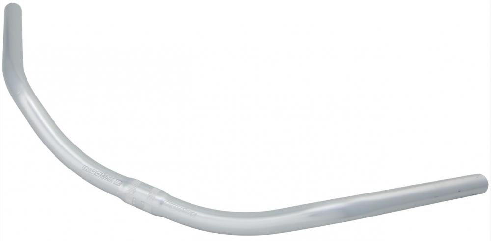 Ergotec Lenker Moon Cruiser Ø 25.4 mm 610 mm Höhe 55 mm 53° silber