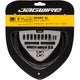 Jagwire Schaltzugset Road & Mountain Sport XL Schwarz - extra lang für Falträder & Spezialrahmen