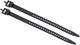 CONTEC Fixstrap Spanngurte Größe M 19 x 360 mm schwarz 2er-Set