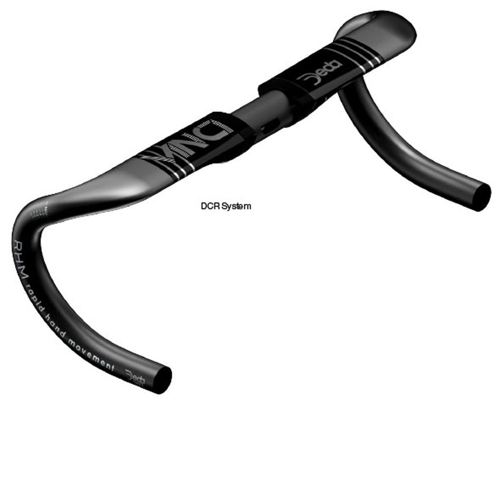 Deda Vinci DCR Carbon Lenker 42 cm - Polish on Black - Leichter Aero-Rennlenker