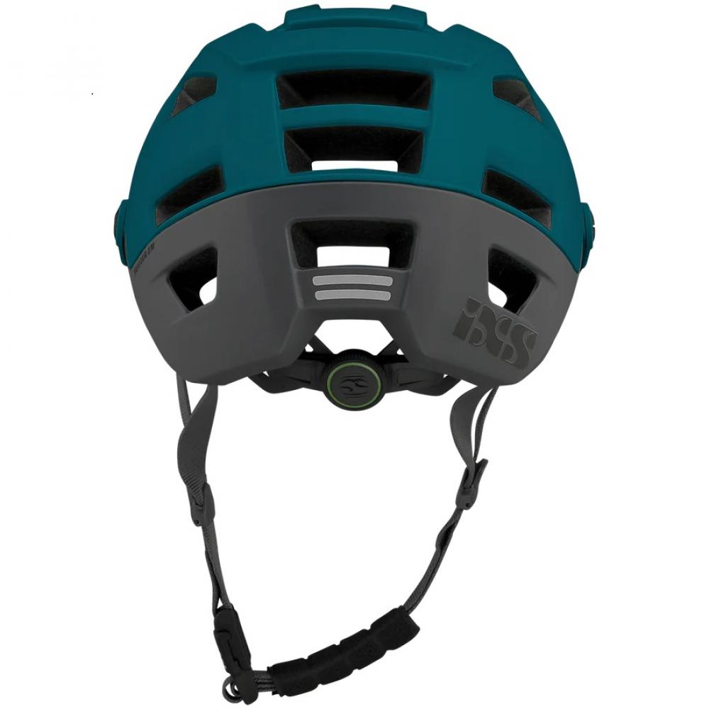 IXS Sports Division iXS Trigger AM helmet M/L Everglade - leichter All-Mountain-Helm mit Top-Belüftung