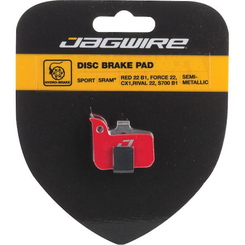 Jagwire Bremsbeläge Disc Sport Semi-Metallic für SRAM/AVID - Allround-Scheibenbremsebeläge