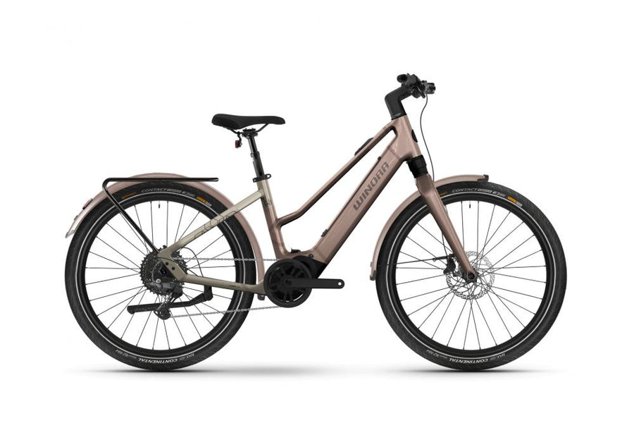 Winora E-City Bike iRide Pure X10 MID i400Wh 10-G Cues
