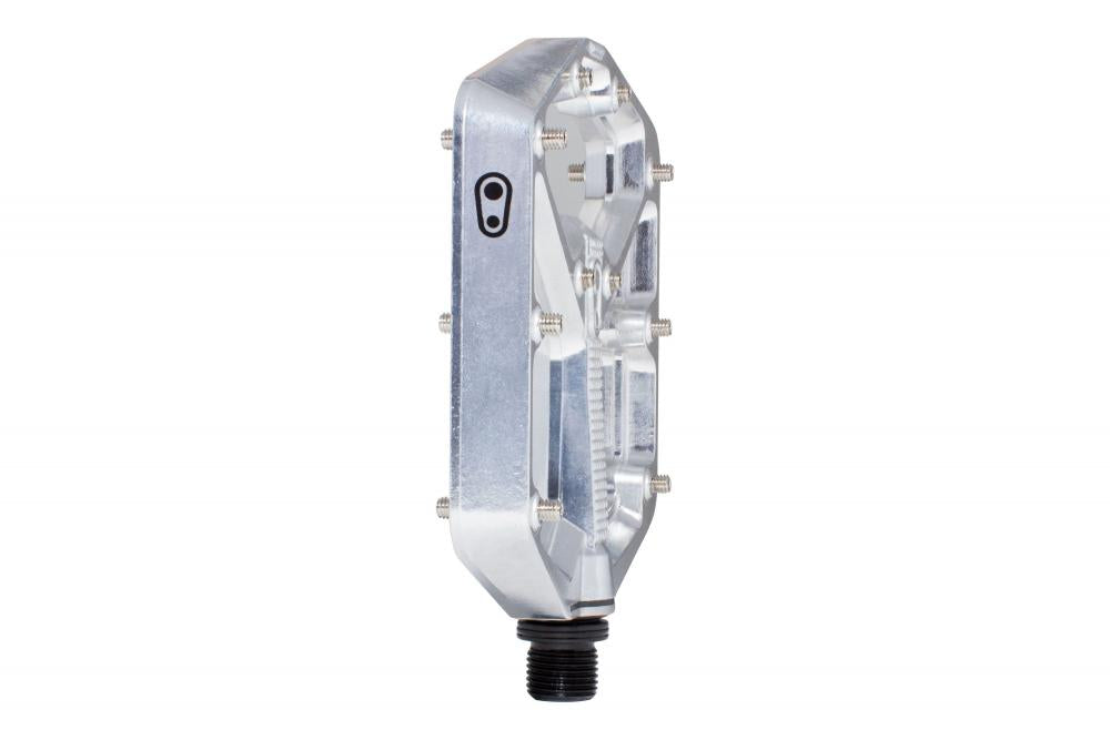 Crankbrothers Stamp 7 Large Plattform-Pedal Silver Collection silber
