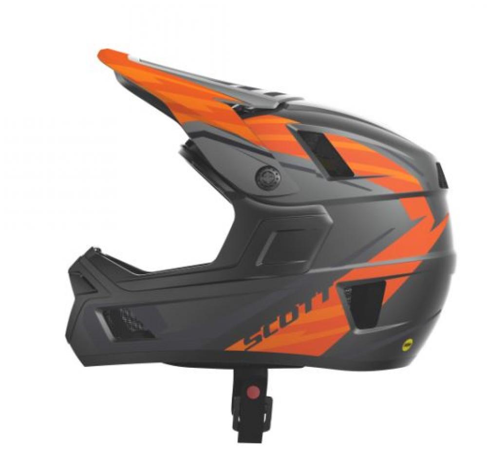 Scott Nero Plus Helm CE und CPSC black orange M