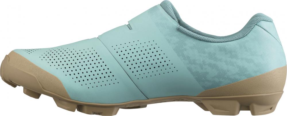 SHIMANO Fahrradschuhe XC302W Damen MTB SPD Größe 37 Blau - frauenspezifischer XC-Schuh