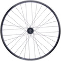 CONTEC Vorderrad "ZEN DISC + EROQ DB"nFelge: CONTEC Hohlkammer "Zen 28 Disc", 28"/29", 25-622, Höhe: 17 mm, 32 Loch, SV Ventil, für Scheibenbremse, keine Ösen, max. Systemgewicht 150 kg, geeignet für E-Bikes, schwarz (0.349.819/3)nNabe: CONTEC Vorderradna