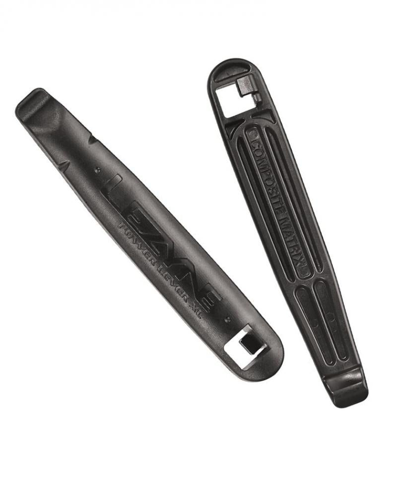 LEZYNE Werkzeug Reifenheber POWER LEVER XL Verbundmaterial schwarz mit Speichenhaken