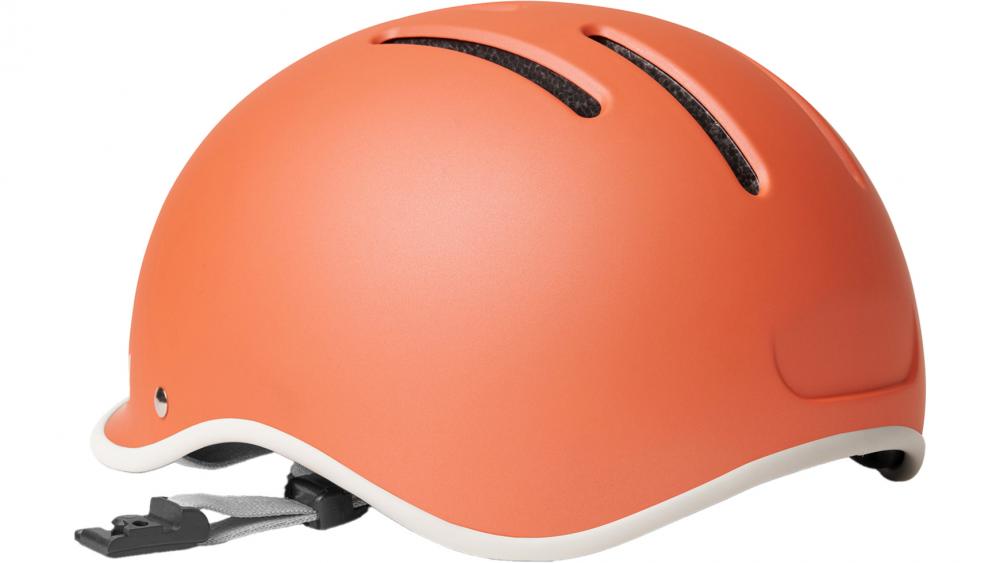 Thousand Heritage 2.0 Apricot Crush L Fahrradhelm 59-62 cm - Retro Design, Belüftung, Magnetverschluss, vegan Lederdetails, CPSC/EN1078 zertifiziert