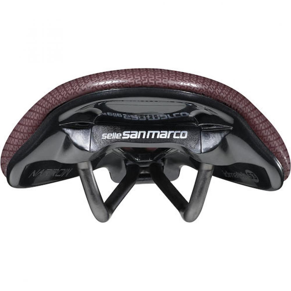 Selle San Marco Sattel Shortfit 2.0 Supercomfort Racing 155 x 255 mm Brick Red - maximaler Komfort