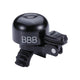 BBB Cycling BBB Klingel Loud&Clear Deluxe schwarz [One Size] schwarz - extra laute Fahrradklingel aus Messing