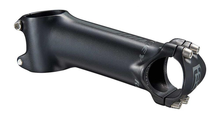 Ritchey Comp 4-Axis-44 Vorbau 1 1/4\", 31,8 mm, 130 mm, 17°, BB Black, 44 mm breite 4-Schrauben-Klemmung, 3D-geschmiedetes 6061 Aluminium, diagonal geschlitzte Gabelschaftklemmung