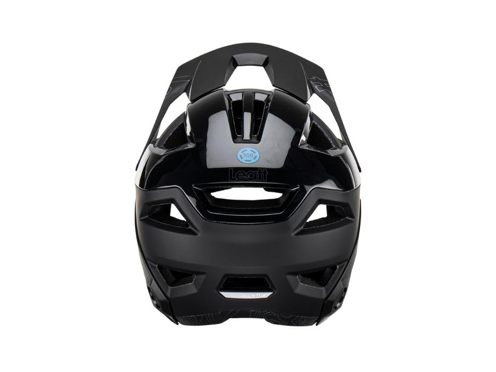 Leatt Helmet MTB Enduro 3.0 Fahrradhelm Größe M Stealth - 3-in-1 Halbschale, Jethelm & Fullface