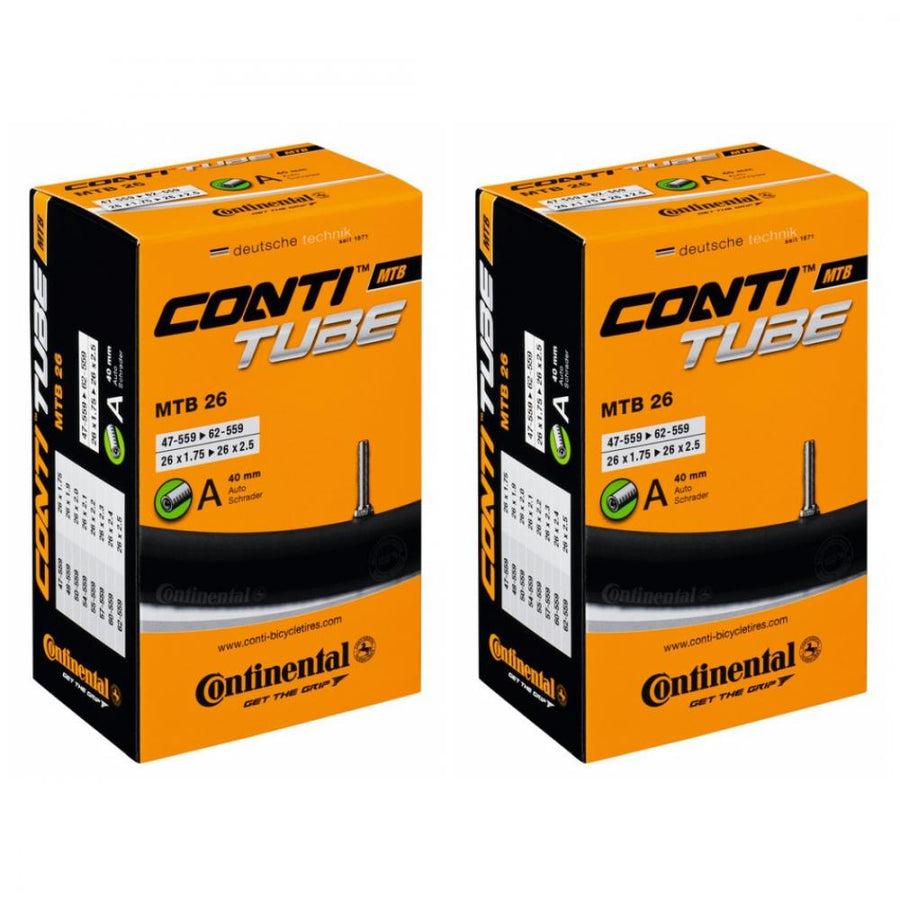 Continental 2x Schlauch Conti MTB 26 26x1.75/2.50