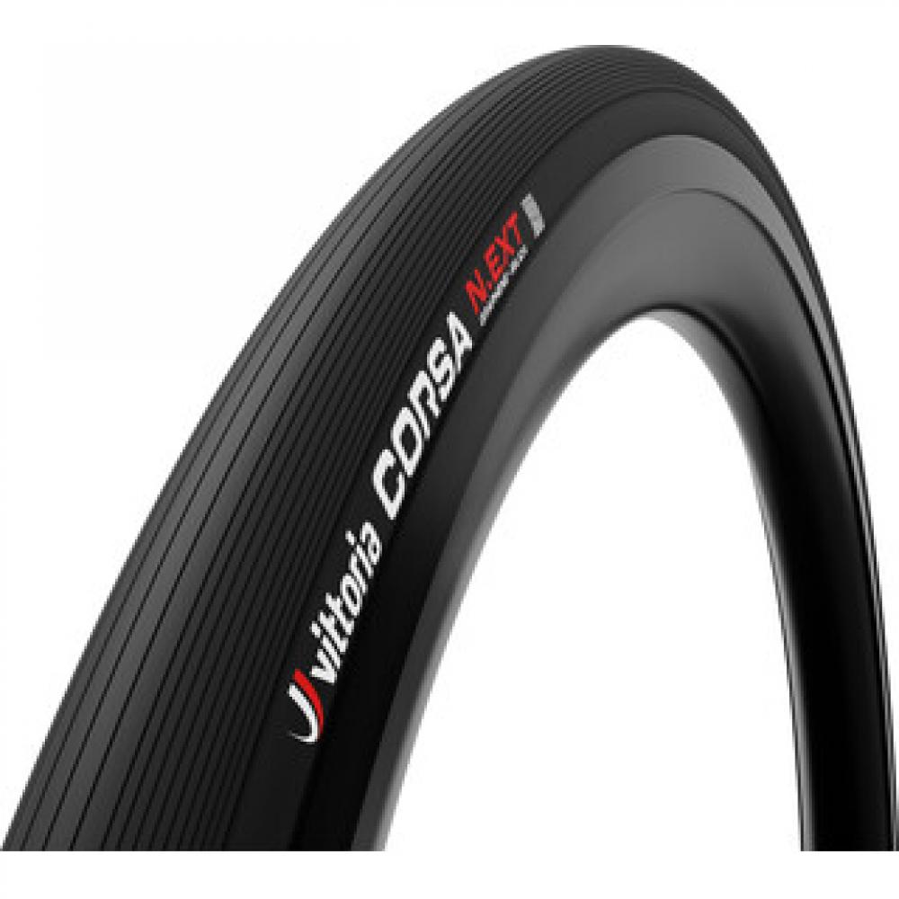 Vittoria Corsa N.EXT Faltreifen 28x0.95 Zoll 24-622 Schwarz - Tubeless-Ready Rennradreifen