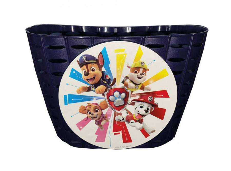 Bike Fashion Lenkerkorb PAW Patrol Kunststoff Motiv blau B195xH105xT150
