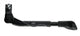 URSUS King 2 XL Seitenständer verstellbar 27,529" - Aluminium-Mittelbauständer schwarz, Traglast bis 35 kg
