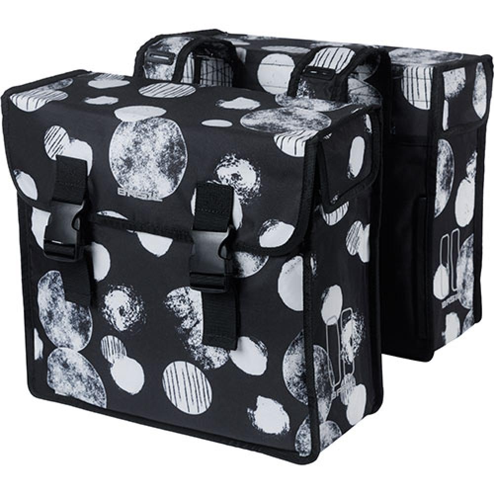 Basil Doppeltasche MARA XL SPHERE 35 Liter schwarz/grau